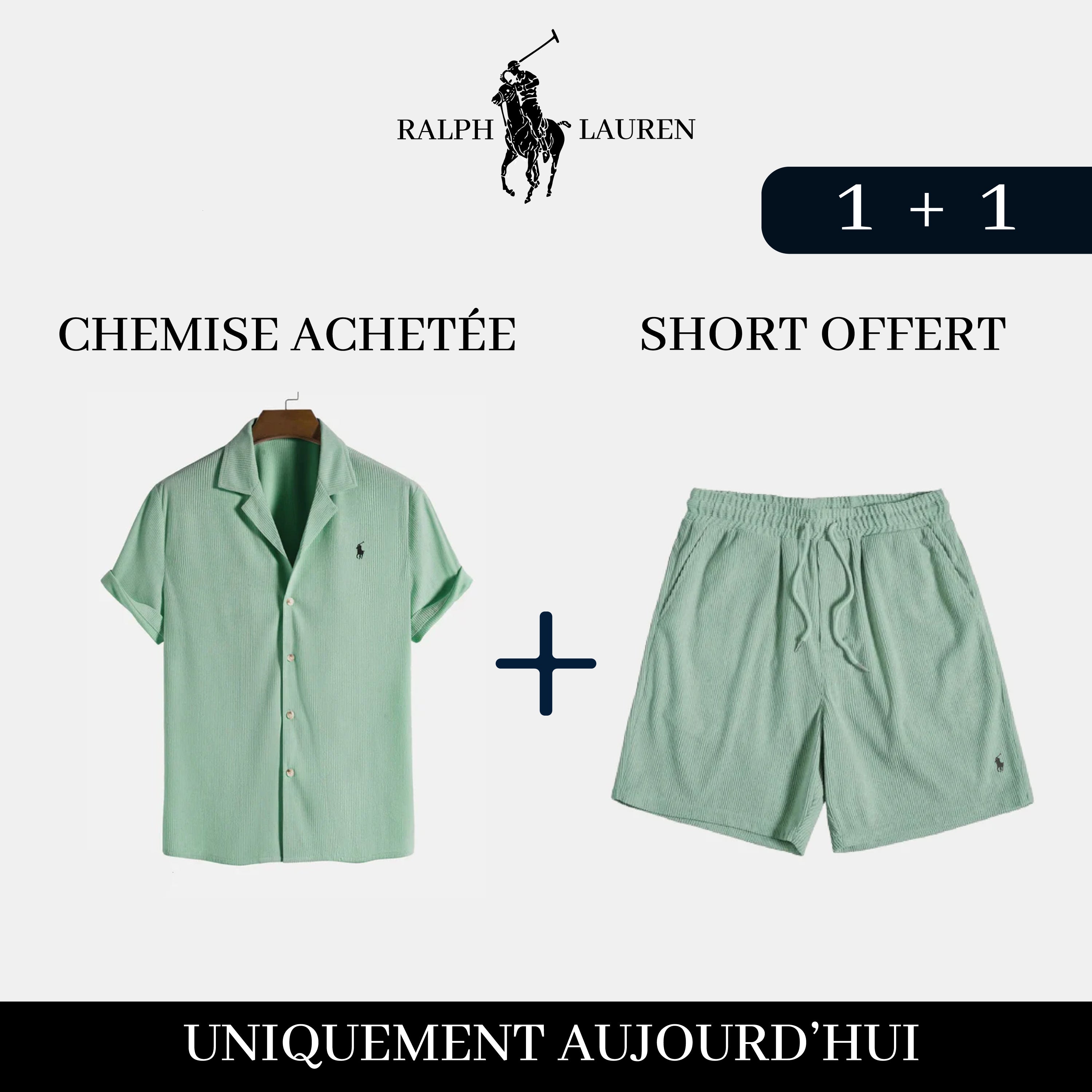 Pack Exclusif : Chemise Élégante + Short Offert