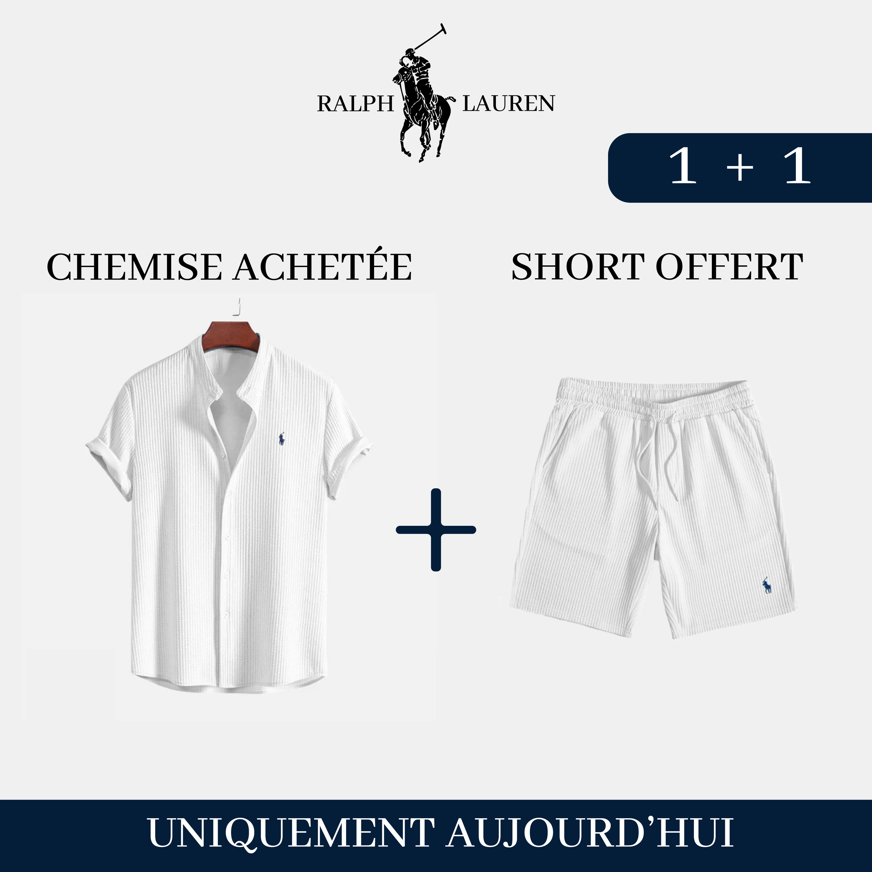 Pack Exclusif : Chemise Élégante + Short Offert